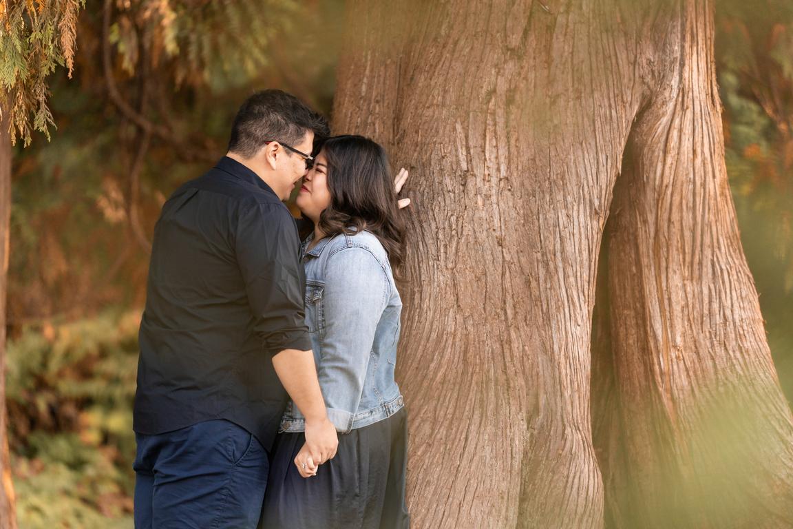 A picture of Zara and Michael.
