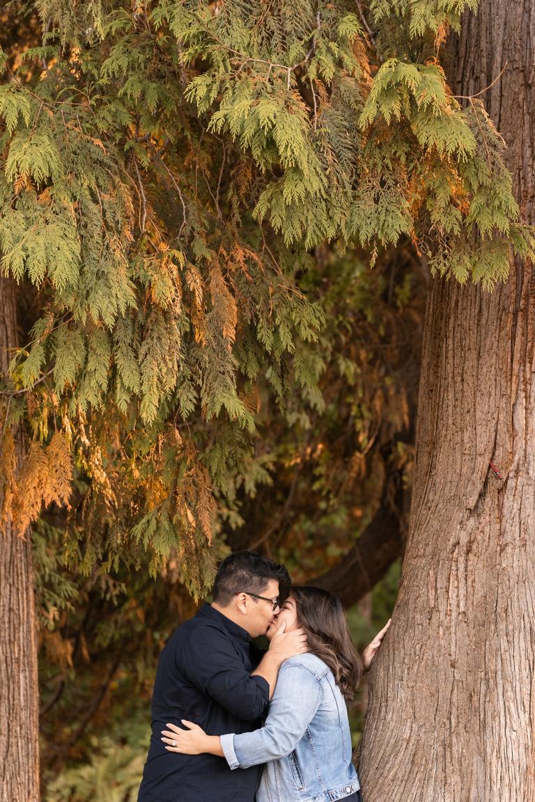A picture of Zara and Michael.