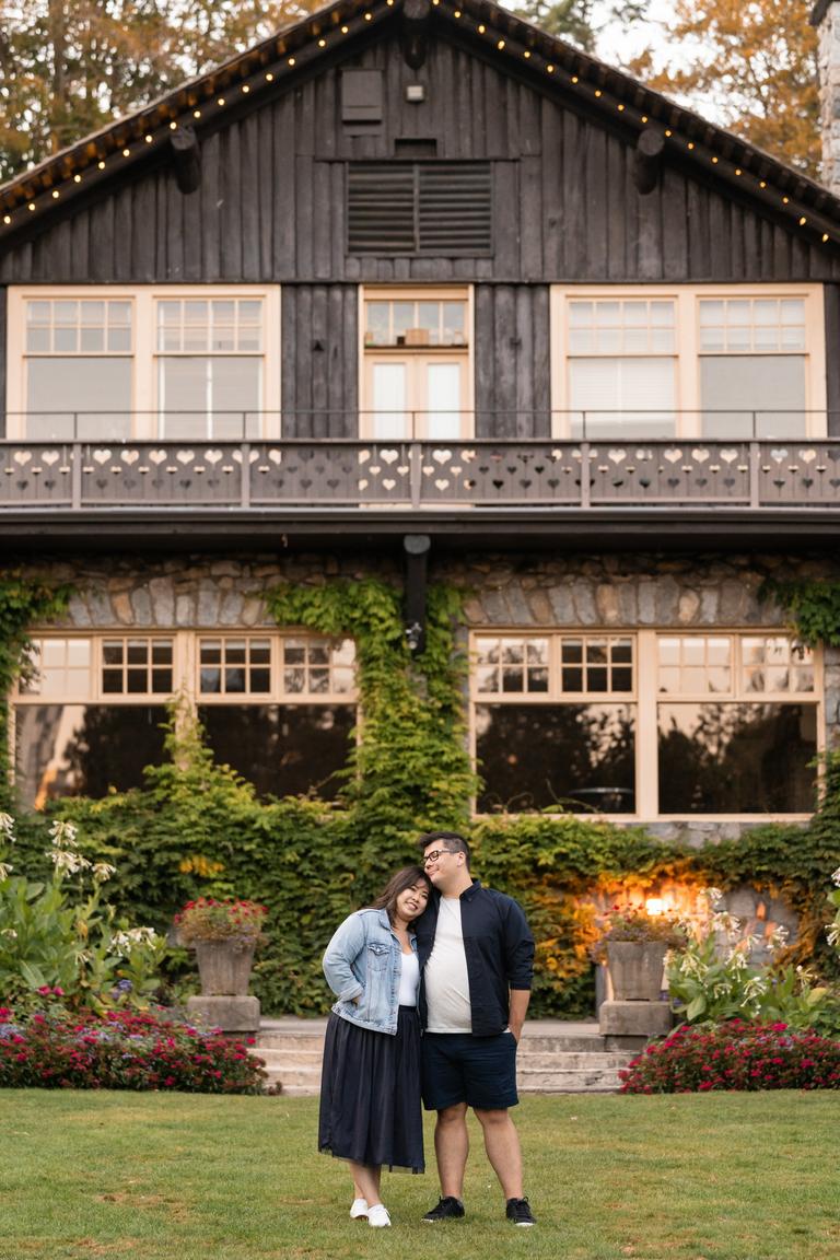 A picture of Zara and Michael.